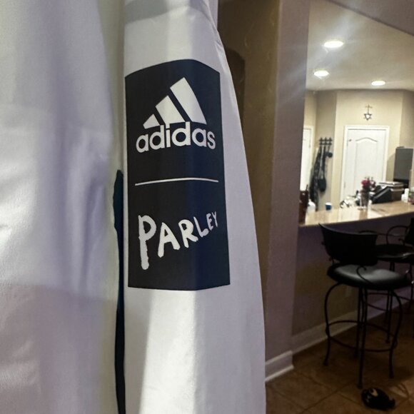 Adidas x Parley Rain.RDY MyShelter Jacket XL White Waterproof - Picture 2 of 9